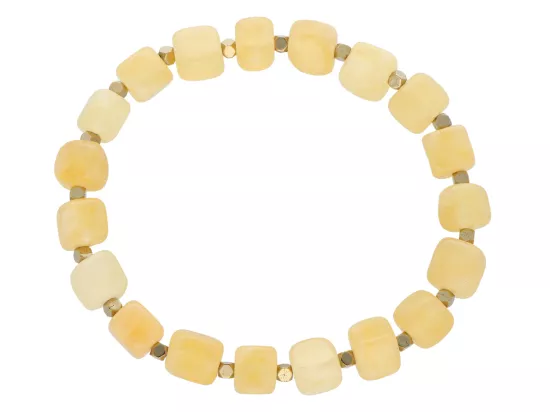 R5C09 BRANSOLETKA AGAT I HEMATYT