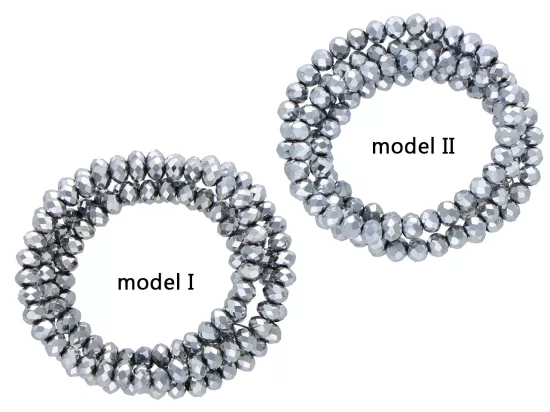 S1U19 KRYSZTAŁKI 3,5/3 mm - 1 SZNUR