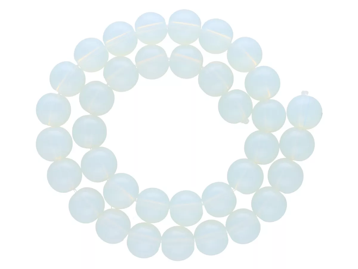 S1P04 KORALIKI KULE SZKLANE 8 mm - 1 SZNUR