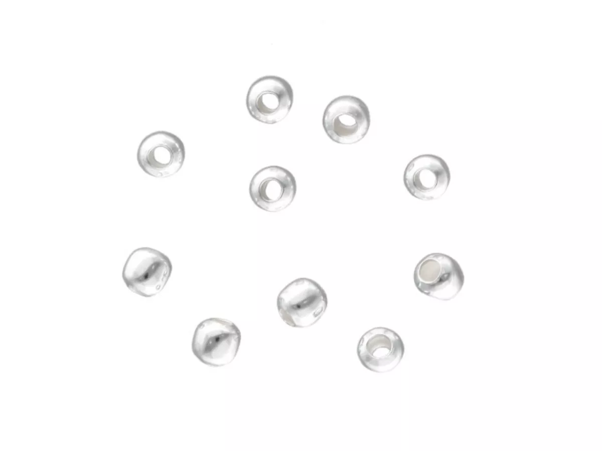 P3A71 KULKI GŁADKIE 2 mm SREBRO 925 - 10 SZTUK