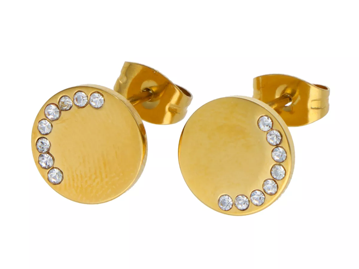 U1T57 KOLCZYKI STAL CHIRURGICZNA 1 PARA