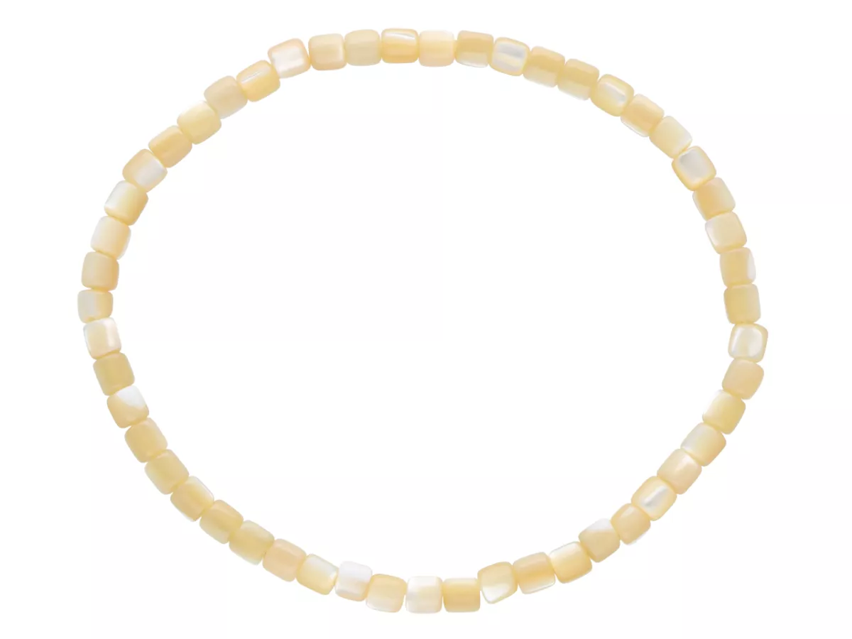 R5A21 BRANSOLETKA MASA PERŁOWA