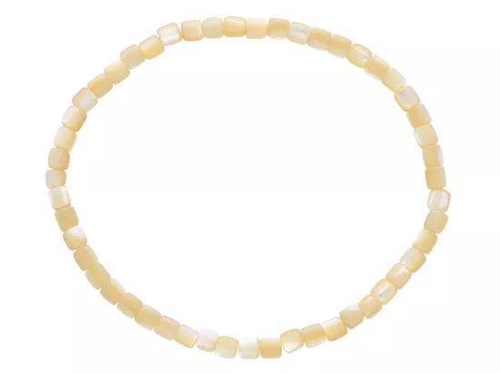 R5A21 BRANSOLETKA MASA PERŁOWA