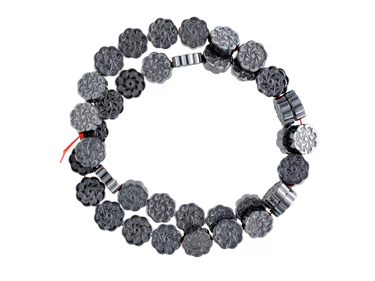 K7J56 HEMATYT ELEMENTY 10 mm - 1 SZNUR