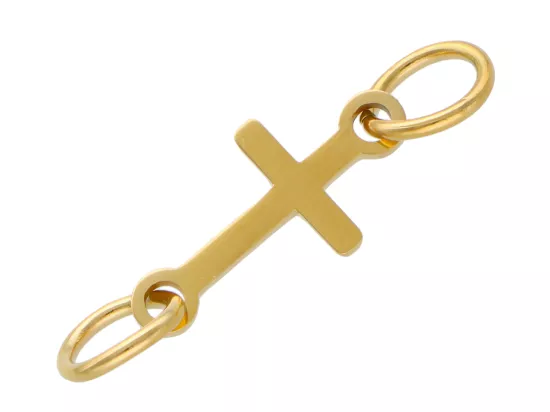 P5O15 ELEMENT OZDOBNY ŁĄCZNIK ZE STALI CHIRURGICZNEJ - 1 SZTUKA