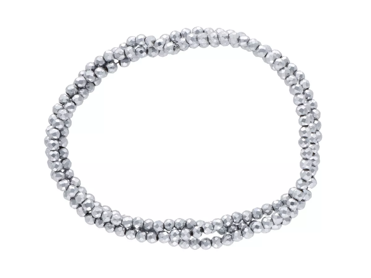 K6X26 HEMATYT KULE FASETOWANE 2 mm - 1 SZNUR