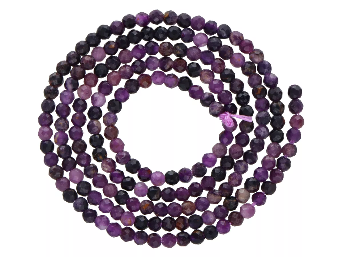 K7C68 SUGILIT KULE FASETOWANE 2 mm - 1 SZNUR