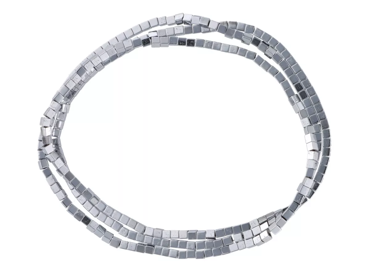 K6S80 HEMATYT KOSTKI 1,5 mm - 1 SZNUR