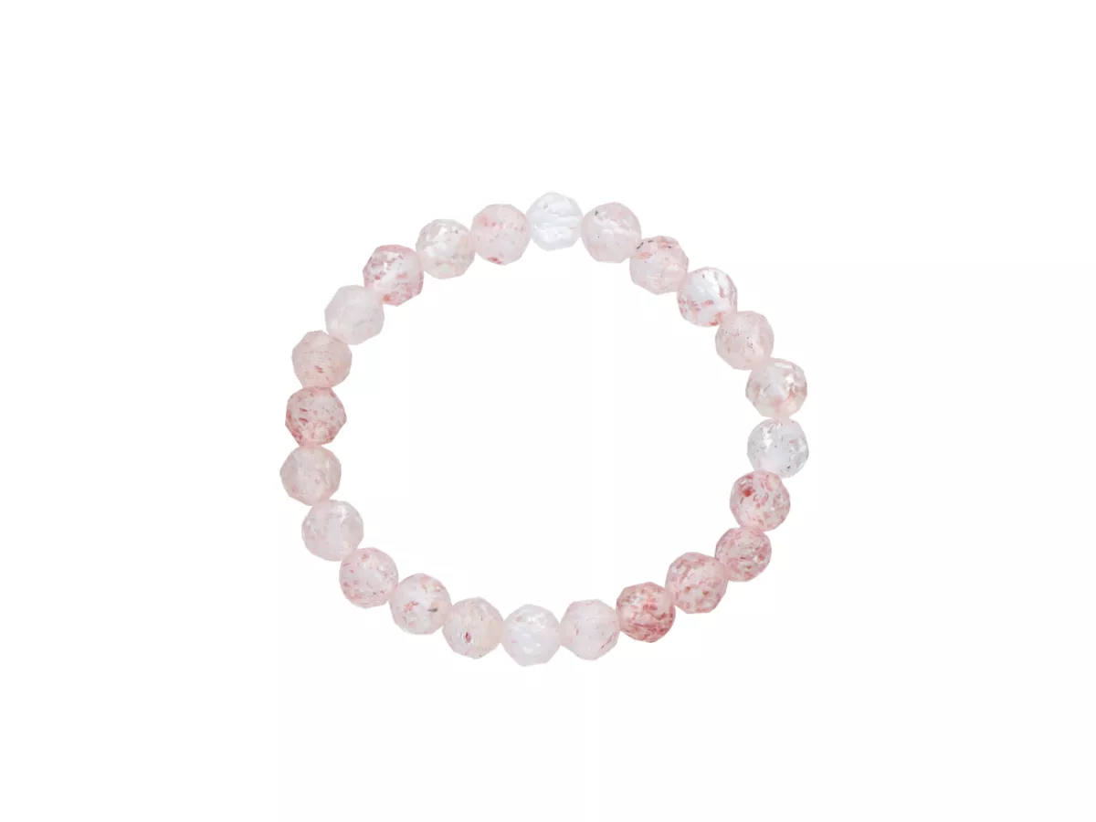 R3B69 PIERŚCIONEK CZERWONY RUBIN KULE FASETOWANE 2,5 mm