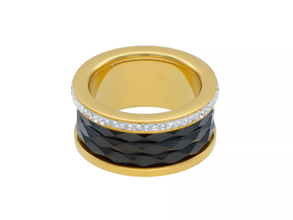 R4A66 PIERŚCIONEK ZE STALI CHIRURGICZNEJ - 1 SZTUKA