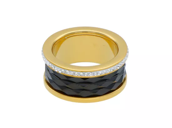 R4A66 PIERŚCIONEK ZE STALI CHIRURGICZNEJ - 1 SZTUKA