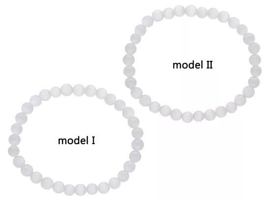 R4I24 BRANSOLETKA KOCIE OKO KULE 6 mm
