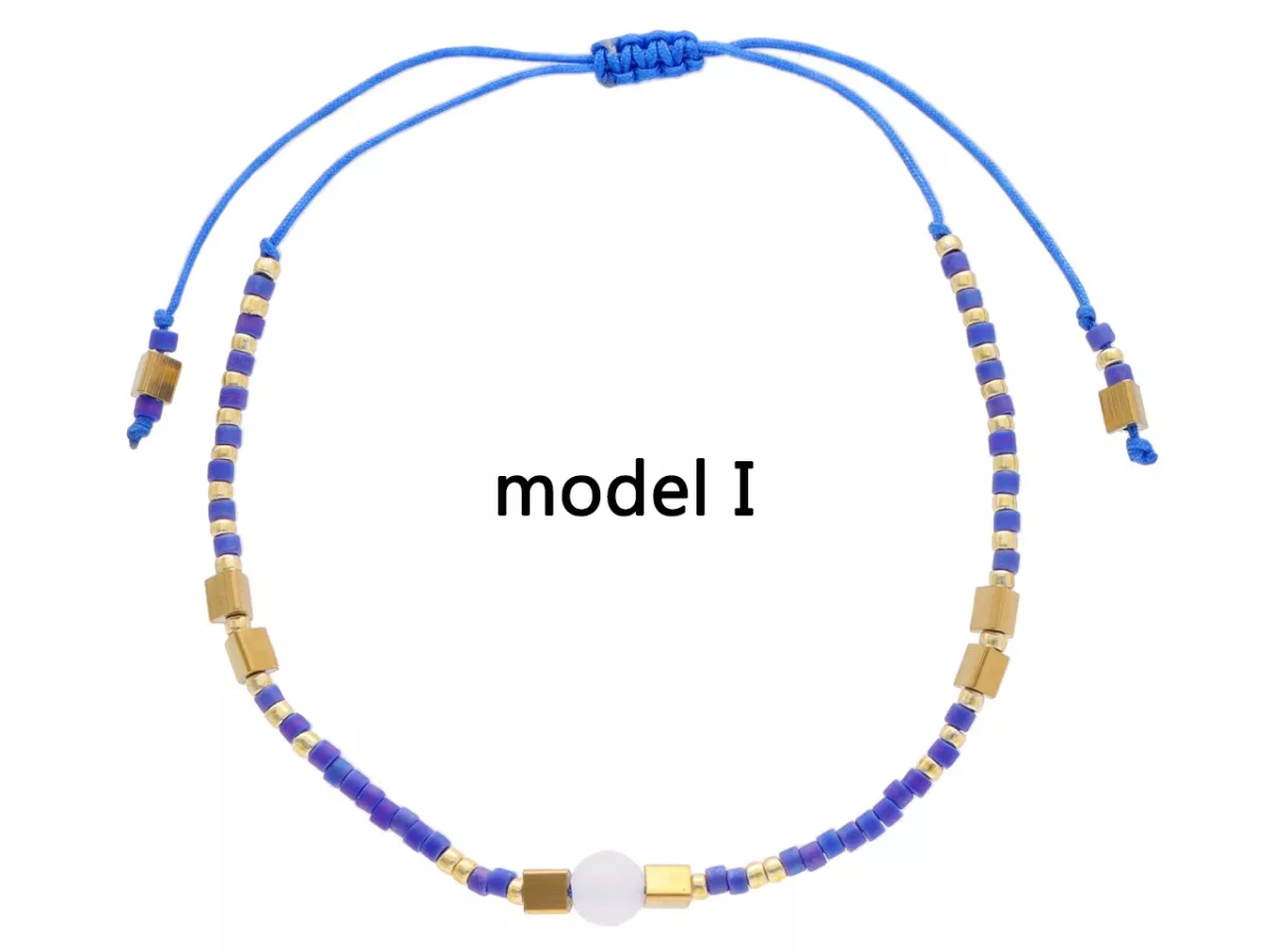 R4S92 BRANSOLETKA SHAMBALLA KRYSZTAŁKI HEMATYT JADEIT