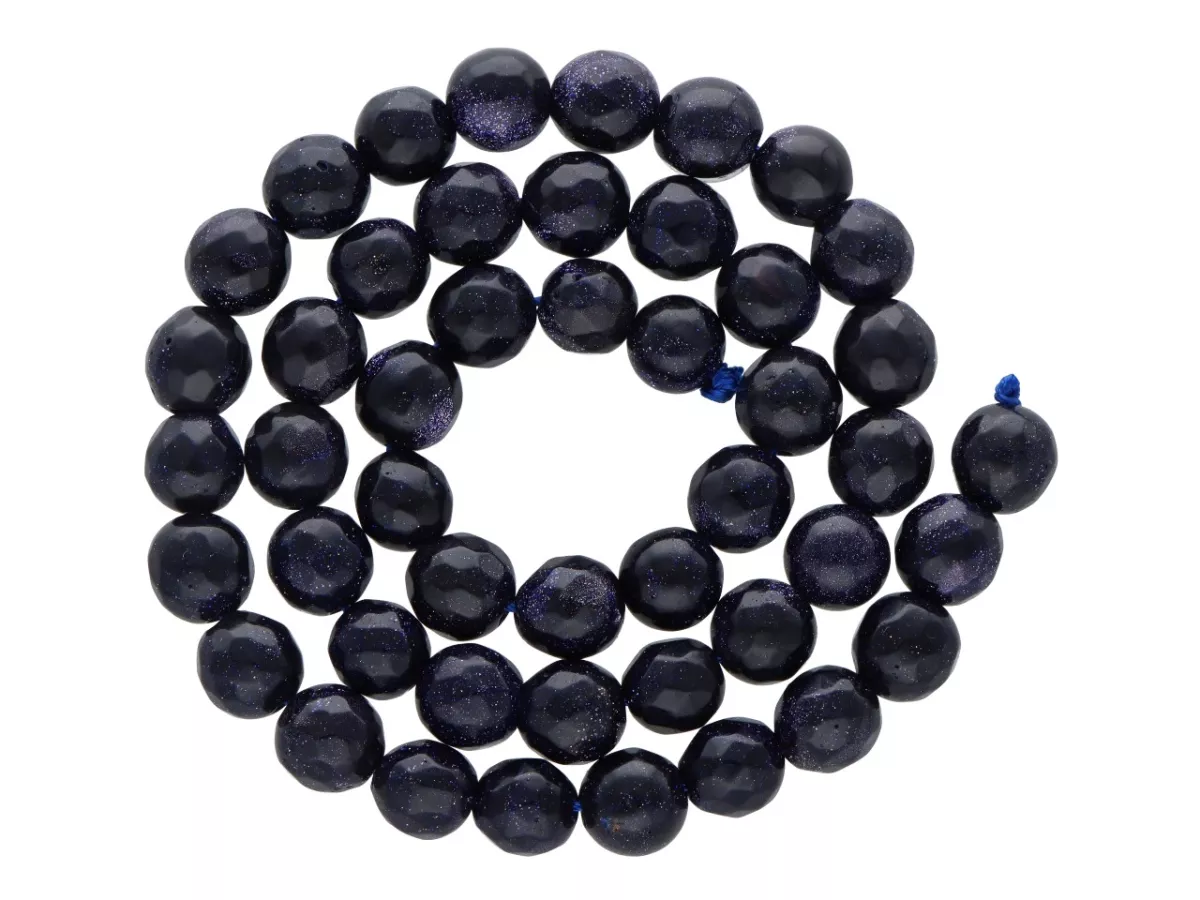 K7J04 NOC KAIRU KULE FASETOWANE 7,5 mm - 1 SZNUR