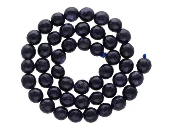 K7J04 NOC KAIRU KULE FASETOWANE 7,5 mm - 1 SZNUR