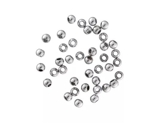 P5U19 KULKI OZDOBNE STAL CHIRURGICZNA 2,5 mm - 40 SZTUK