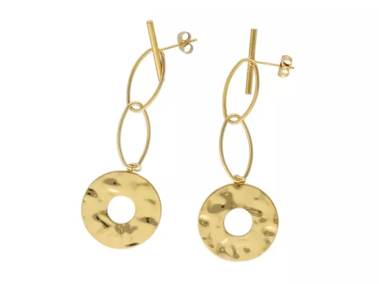 U1P19 KOLCZYKI STAL CHIRURGICZNA 1 PARA