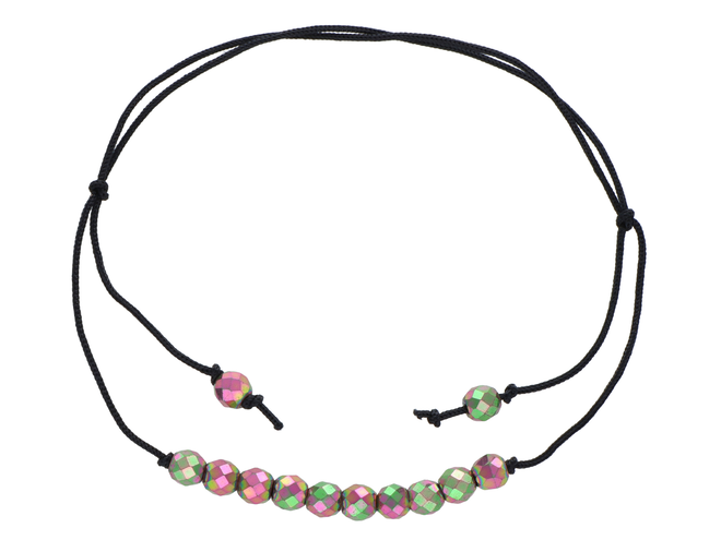 R3O12 BRANSOLETKA SHAMBALLA Z HEMATYTEM