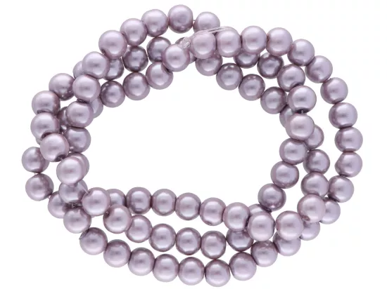 P1F29 PERŁY SZKLANE 10 mm - 1 SZNUR
