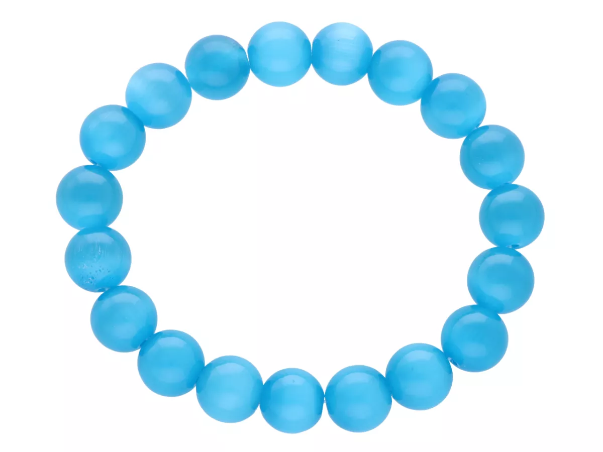 R4I32 BRANSOLETKA KOCIE OKO KULE 10 mm