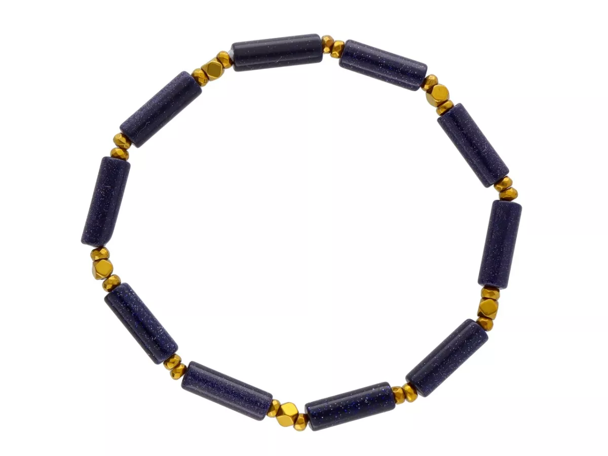 R4M71 BRANSOLETKA NOC KAIRU I HEMATYT