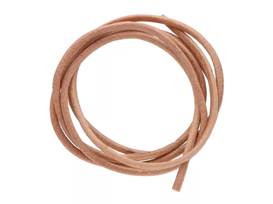 L3J70 RZEMIEŃ SKÓRZANY 3 mm - 1 metr