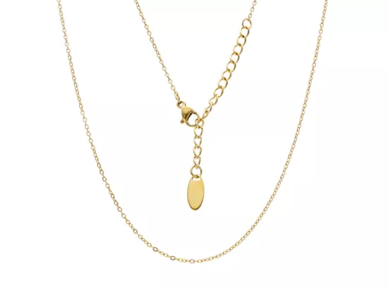 N3J58 ŁAŃCUSZEK STAL CHIRURGICZNA - 50+5 cm