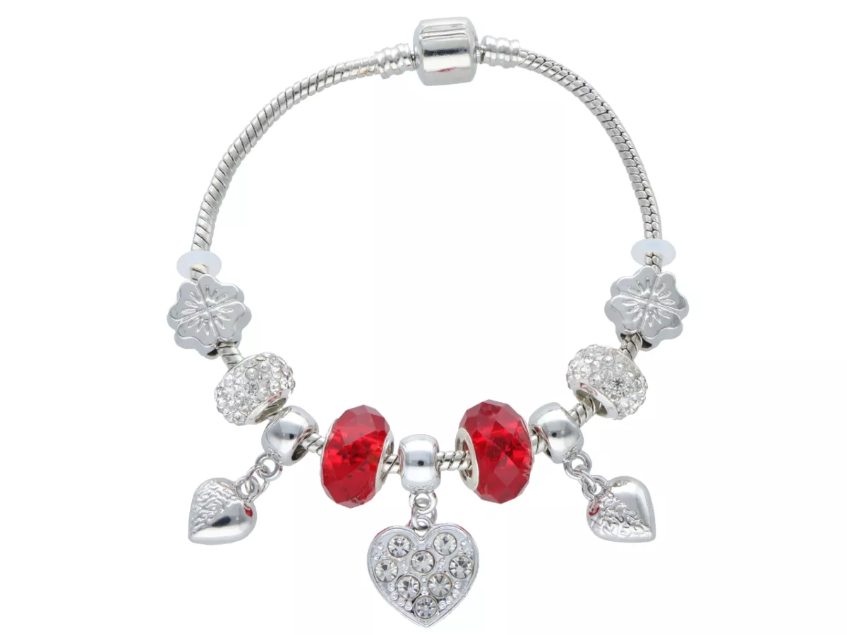 R4B53A BRANSOLETKA MODUŁOWA Z ZAWIESZKAMI - 1 SZTUKA