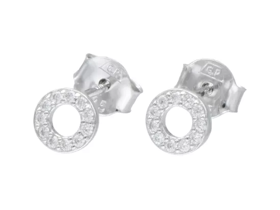 P3M58 KOLCZYKI SREBRO 925 - 1 PARA