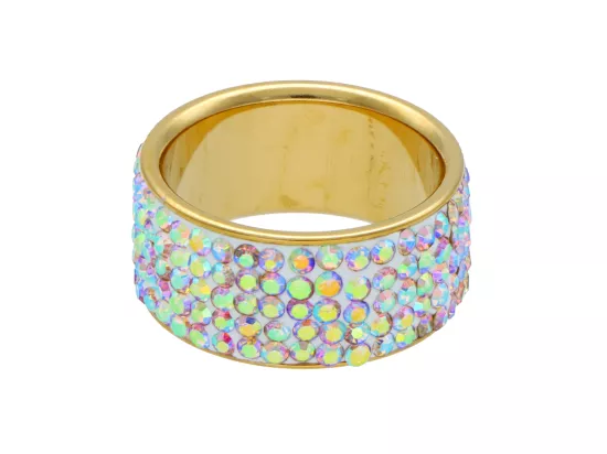 R4A33 PIERŚCIONEK ZE STALI CHIRURGICZNEJ - 1 SZTUKA