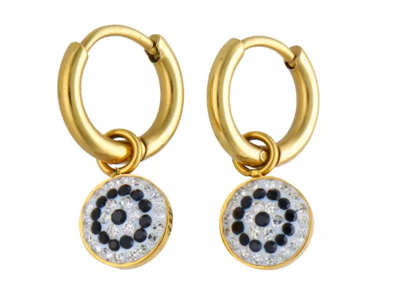 U1U17 KOLCZYKI STAL CHIRURGICZNA 1 PARA