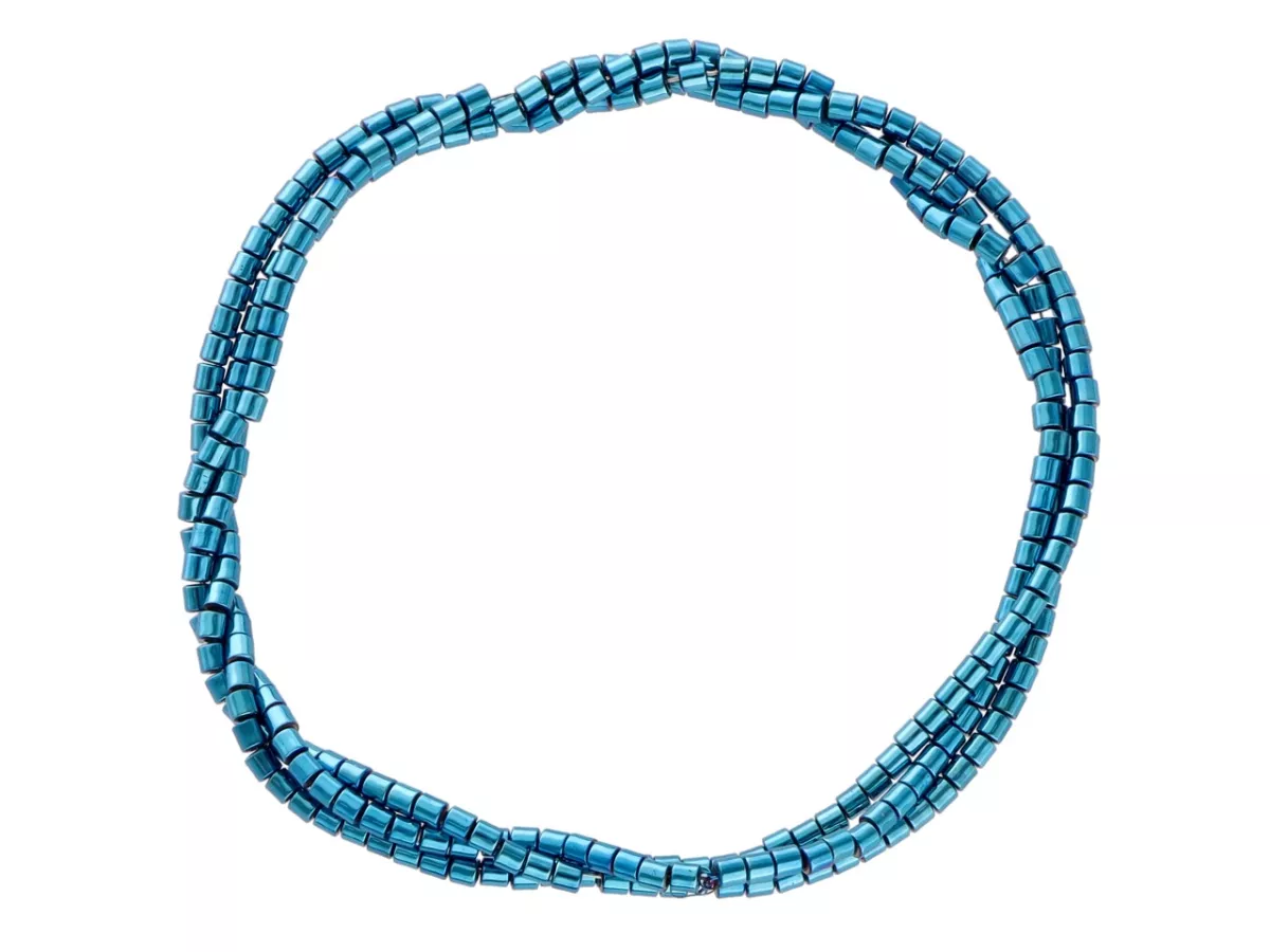 K6W27H HEMATYT WAŁKI 1,5/1,5 mm - 5 SZNURÓW - ZESTAW