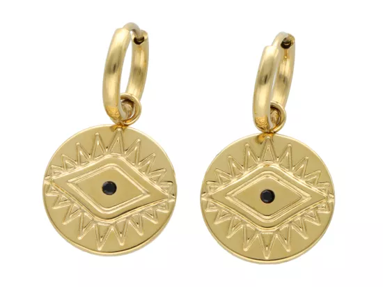 U1S19 KOLCZYKI STAL CHIRURGICZNA 1 PARA