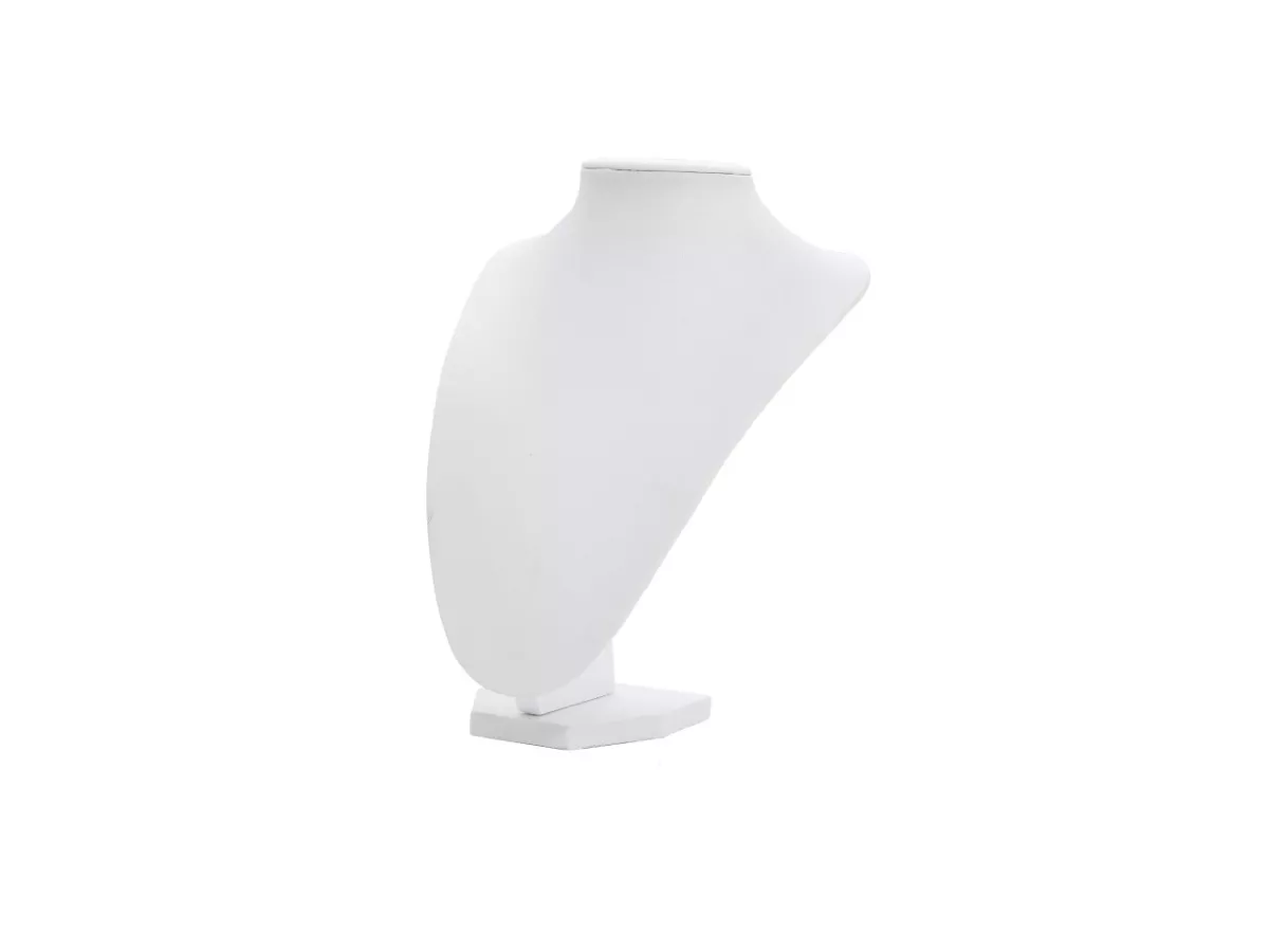 V1A11 EKSPOZYTOR NA BIŻUTERIĘ EKOSKÓRA - 21 cm (O1I43) WADLIWY