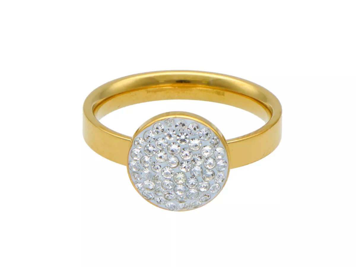 R4A72 PIERŚCIONEK ZE STALI CHIRURGICZNEJ - 1 SZTUKA