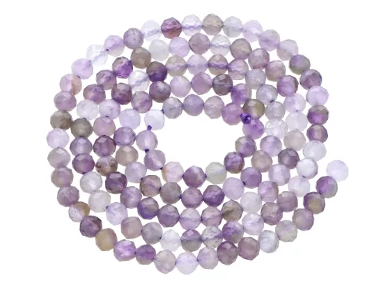 K7E55 AMETYST KULE FASETOWANE 3,5 mm - 1 SZNUR