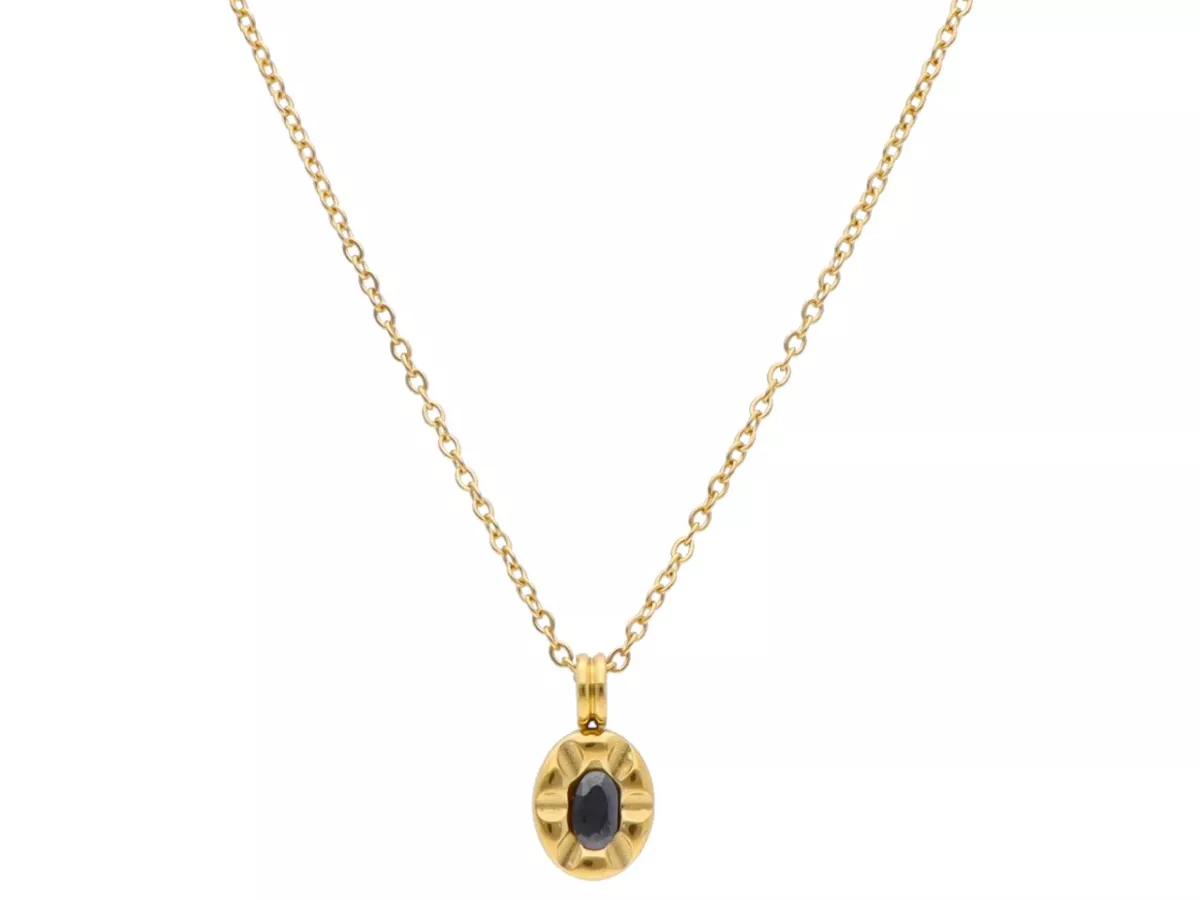 N3O34 NASZYJNIK KRYSZTAŁ I STAL CHIRURGICZNA