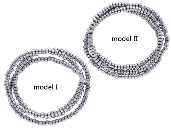 K6O70 HEMATYT TALERZYKI 3 mm - 1 SZNUR