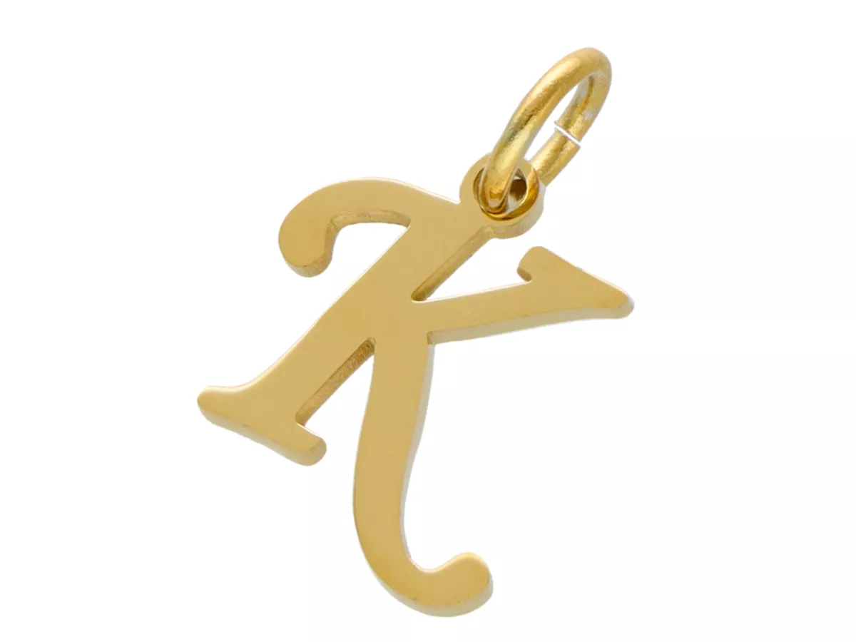 P5N72 ZAWIESZKA OZDOBNA ZE STALI CHIRURGICZNEJ LITERKA 