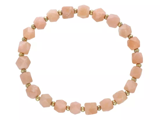 R5C23 BRANSOLETKA KAMIEŃ SŁONECZNY I HEMATYT