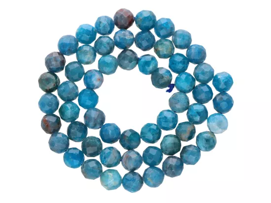 K7I06 APATYT KULE FASETOWANE 7 mm - 1 SZNUR