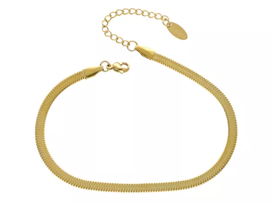 R3X19 BRANSOLETKA NA NOGĘ ZE STALI CHIRURGICZNEJ