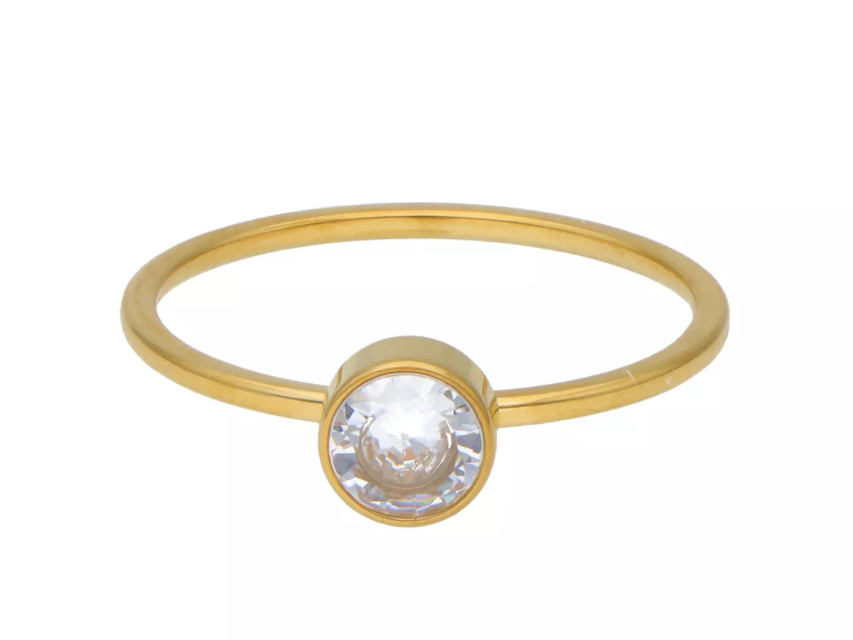 R3I67 PIERŚCIONEK ZE STALI CHIRURGICZNEJ - 1 SZTUKA