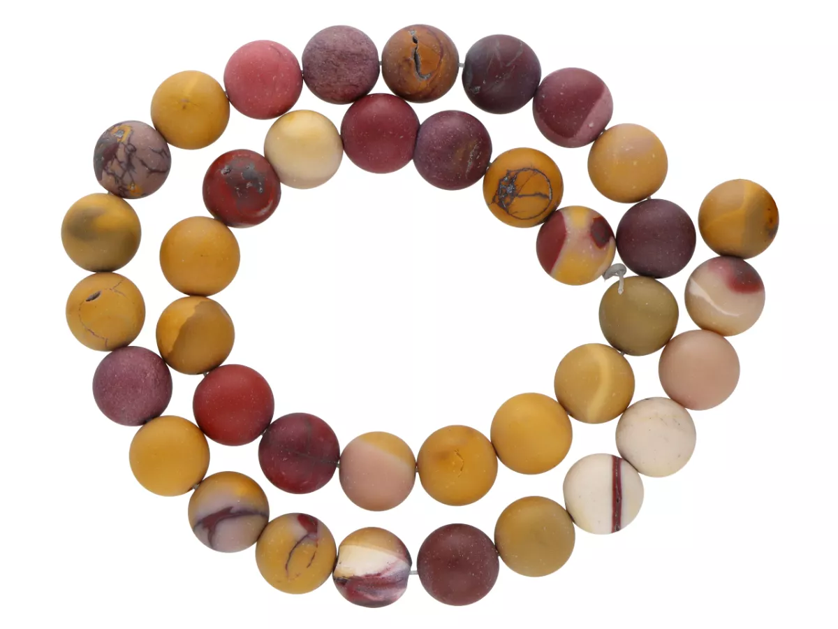 K6M20 MOKAIT MATOWY KULE 10,5 mm 1 SZNUR