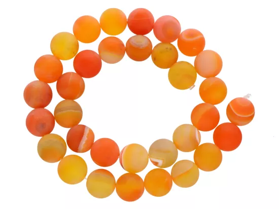 K6J79 AGAT MATOWY KULE 12 mm 1 SZNUR