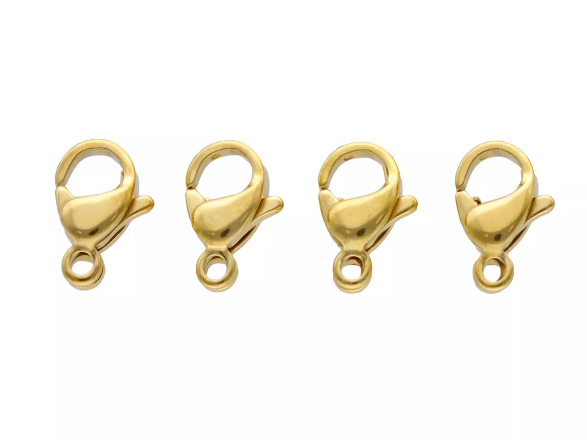 P5T47 ZAPIĘCIE KARABIŃCZYK STAL CHIRURGICZNA 9 mm - 4 SZTUKI