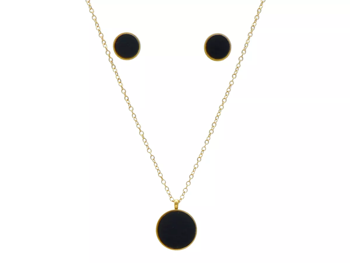 N3G42 KOMPLET BIŻUTERII STAL CHIRURGICZNA