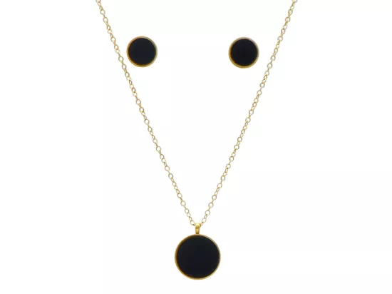 N3G42 KOMPLET BIŻUTERII STAL CHIRURGICZNA