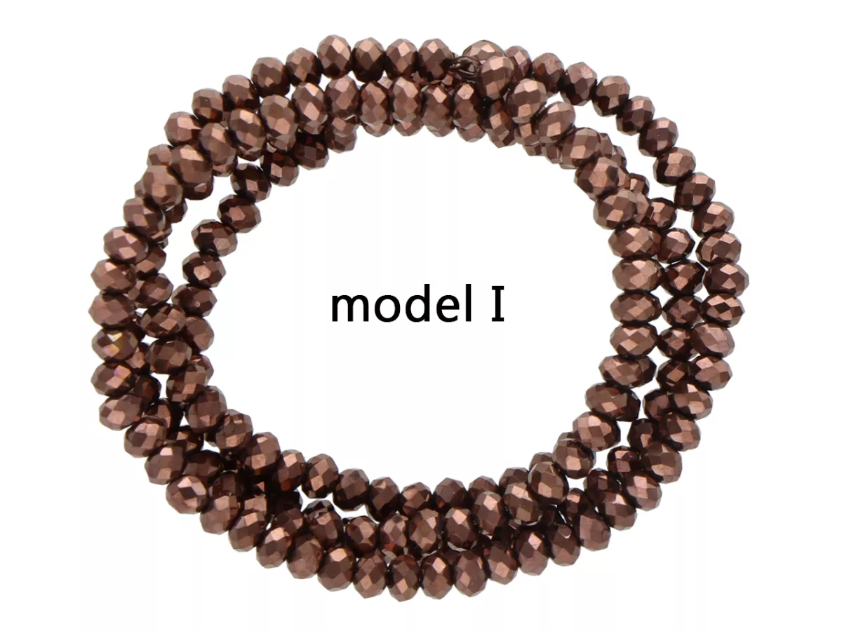 S1T37 KRYSZTAŁKI 2,5/1,8 mm - 1 SZNUR