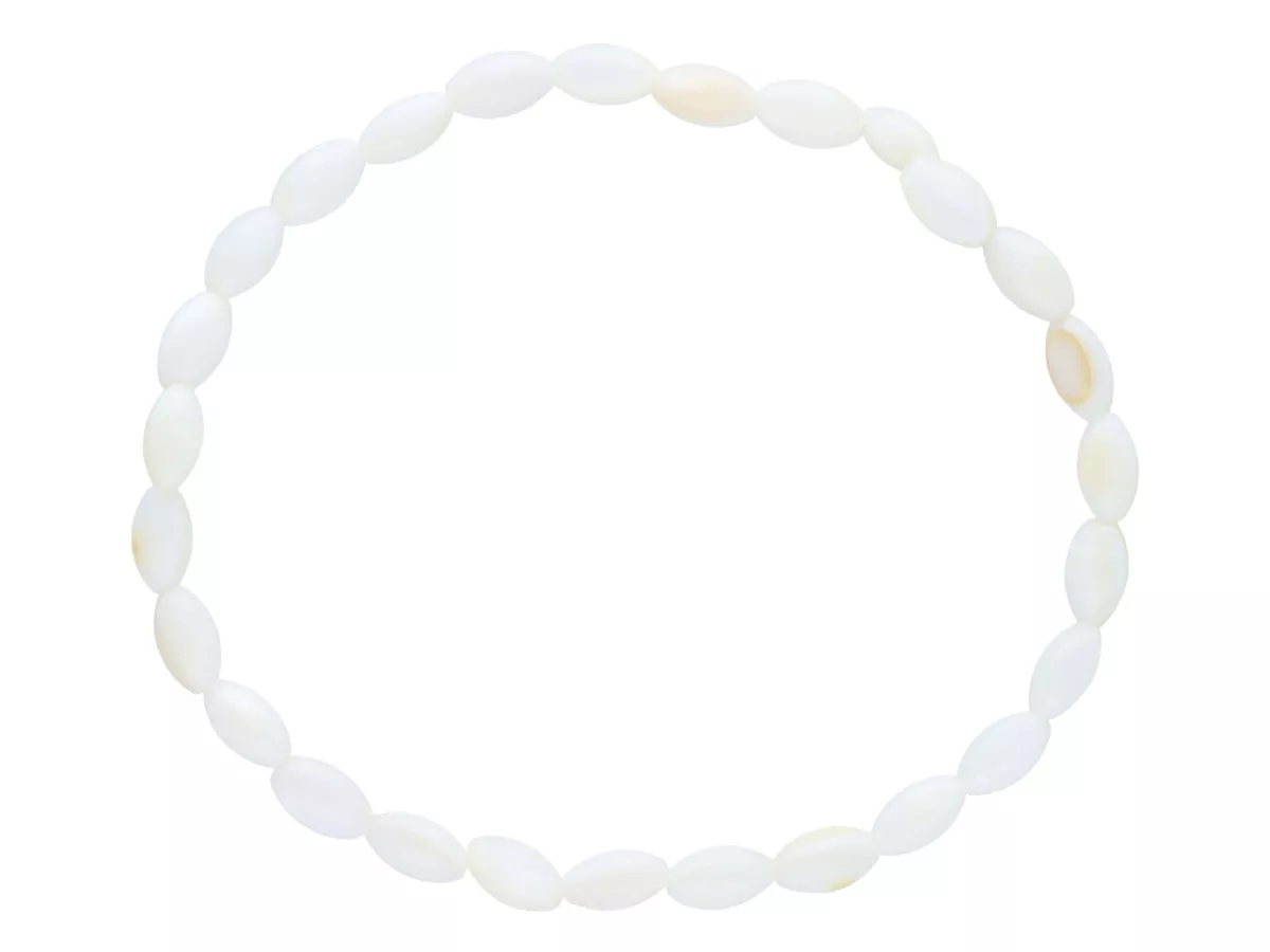 R5A18 BRANSOLETKA MASA PERŁOWA